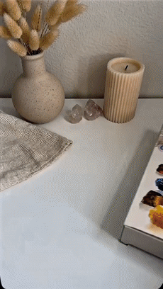 Opening the 24-day crystal Advent calendar one surprise at a time